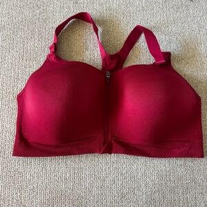 PINK Victoria's Secret Red Sports Bra with Adjustable Straps